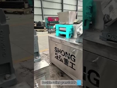 Гранилятор с двойными роликами