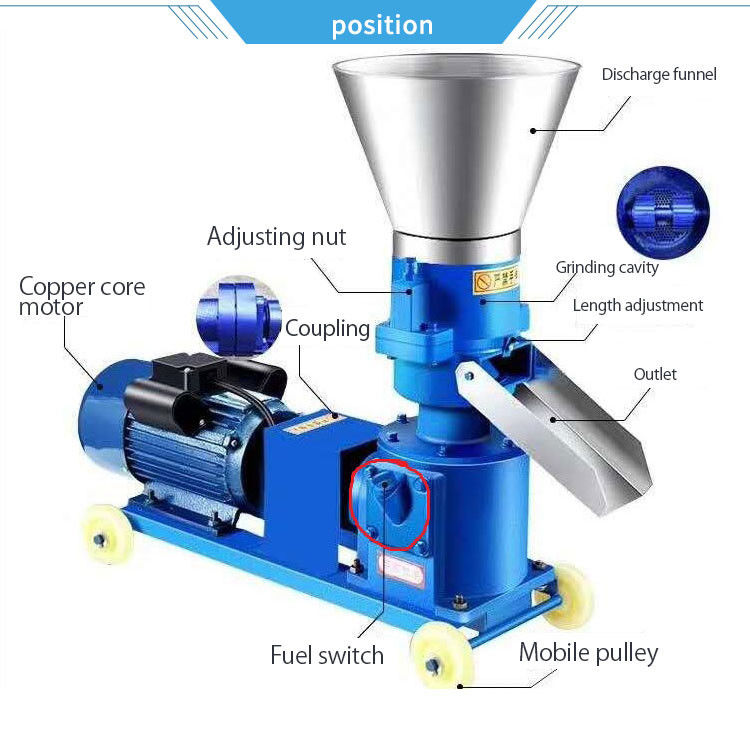 Гранулятор органического удобрения из углеродистой стали с сферическими частицами 0,3-3 мм, гранулятор плоской формы