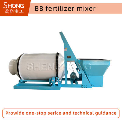 Low Noise High Capacity Stainless Steel BB Fertilizer Mixer and Blender Equipment for Efficient Fertilizer Production