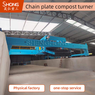 Прочное 19.5кВ ферментационное компостное оборудование для муниципальных применений с глубиной канавки 1,68 м и легкой эксплуатацией