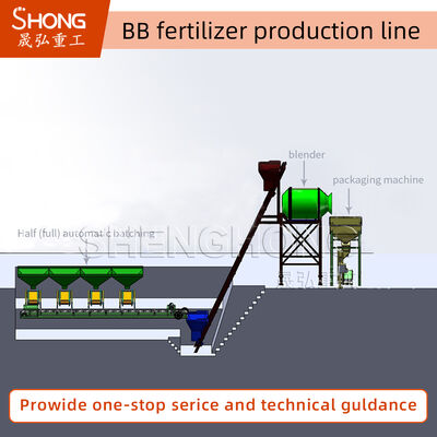 Линия производства удобрений BB и материалы из углеродистой стали или нержавеющей стали