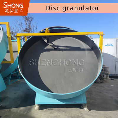 Профессиональный дисковый пеллетизатор для органических удобрений 1-8 TPH