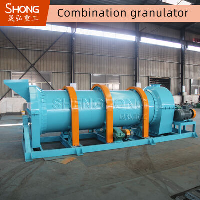 55-киловаттная машина для гранулирования органических удобрений из навоза животных, производительность 5-8 т/ч