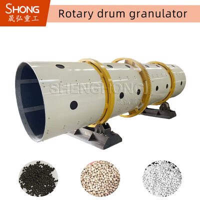 Нержавеющая сталь вращающийся барабанный удобрение гранулятор 3-5t/h 7.5KW
