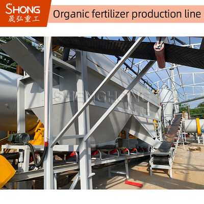Изготовьте компост органическое удобрение делая производственную линию полноавтоматический