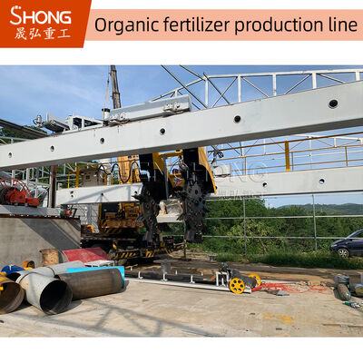 Зерение позема птицы производственной линии органического удобрения углерода стальное