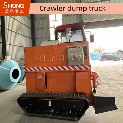 Гидравлическое ферментационное компостное оборудование с регулируемым дорожным просветом для высокоэффективного переворачивания компоста