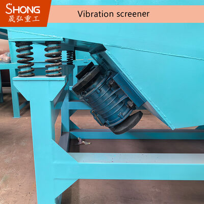 Вибрационная сепараторная машина с регулируемой амплитудой и частотой, 12-месячная гарантия, сертифицированная ISO9001 для эффективного скрининга удобрений