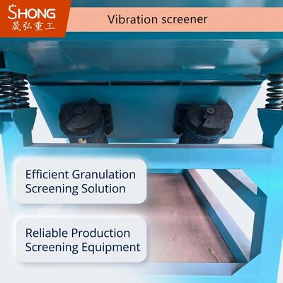 1000 Т/ч 380В вибрационный грохот для гранулирования и просеивания органических удобрений