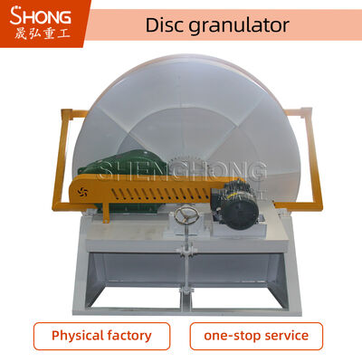 SGS одобренная машина для гранулирования органических удобрений из углеродистой стали с высокоавтоматизированным пеллетизатором диска