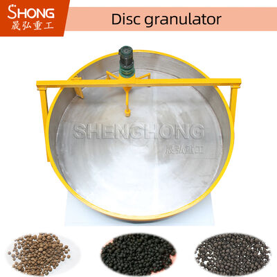 Линия производства органических удобрений ISO с ферментацией и гранулированием для низкого энергопотребления и легкого обслуживания