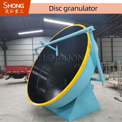 Высокоэффективный дисковый гранулятор с скоростью гранулирования 93%