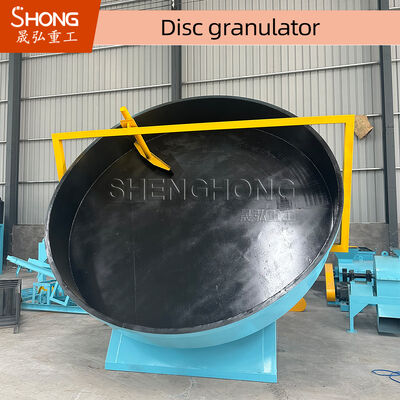 Гранилятор с регулируемым наклоном диска для комбинированных удобрений с PID-контролем и износостойкой стальной облицовкой