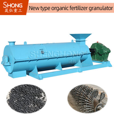 Органический гранулятор удобрений влажного типа с влажностью сырья 20%-40% и выходом готовой продукции 97%