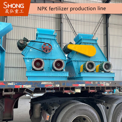 Turnkey Auto-Batching Double Roller Extrusion NPK Fertilizer Production Line with Fully Automated PLC Control