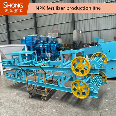 Low-Temperature Crystallization Protection Fertilizer Granulator Line with Anti-Corrosive Hardened Alloy Rollers and No Drying Process Required